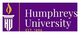 Humphreys University logo