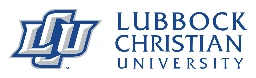 Lubbock Christian University logo