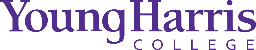 Young Harris College logo