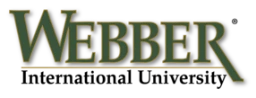 Webber International University logo