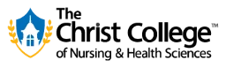 The Christ College of Nursing and Health Sciences logo