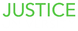 Justice University logo