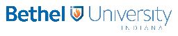 Bethel University logo